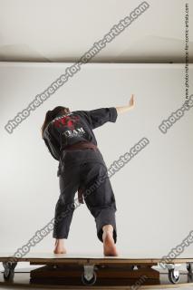 Ronda Kimono Fighting Pose